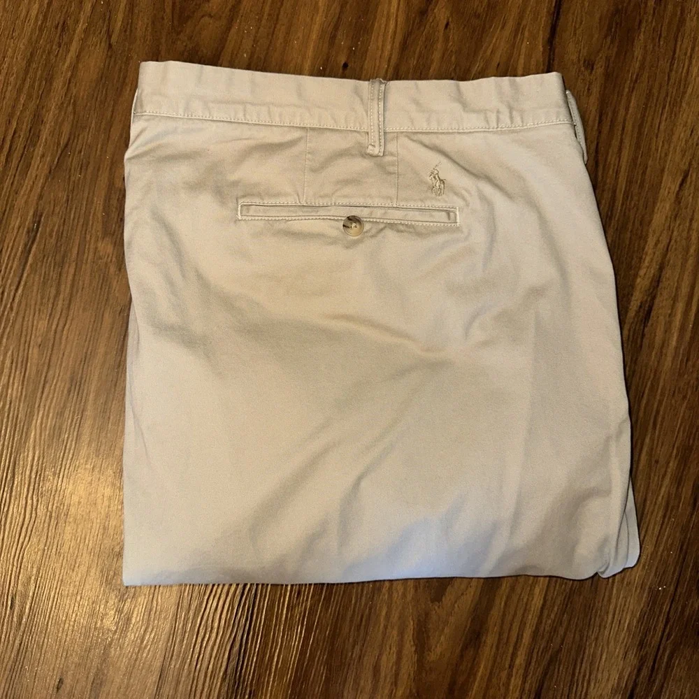 Polo Ralph Lauren Men's Chino Stretch Classic Cotton Twill Pants Khaki 50B/32